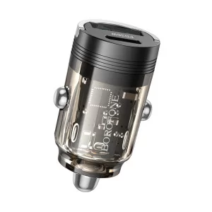 Авто зарядка Borofone BZ29A 36W [Transparent-Black]